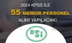 DSİ 55 Memur Personel Alacak! Dolu Boş Kontenjanlar Belli Oldu!