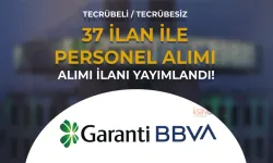 Garanti BBVA 2024 Yılı Personel Alımı İş İlanları ve Başvurusu