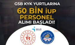 İŞKUR: GSB KYK Yurtlarına 60 Bin İUP Personel Alımı Başvurusu Başladı!