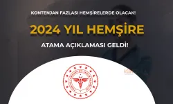 Sağlık Bakanlığı 2024 Yılı Hemşire Alımı Yapacak! Duyurusu ve Taban KPSS