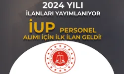 Adalet Bakanlığı 2024 Yılı İUP Personel Alımı Başvurusu Başladı!