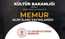 Kültür Bakanlığı KPSS siz Lise ve İlkokul Mezunu Memur Alıyor ( 2828 Sayılı Kanun İle )