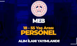 MEB Öğretmenevi KPSS siz Personel Alım İlanı Yayımladı! 18 - 55 Yaş