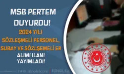 MSB PERTEM: Sözleşmeli Personel, Subay ve Sözleşmeli Er Alınacak! Şartlar Nedir?