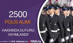 PMYO 2024 Yılı 2500 Polis Alımı Sonuçları Açıklandı!