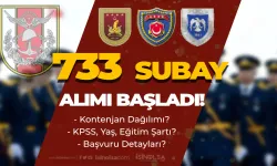 TSK 2024 Yılı 733 Muvazzaf Subay Alımı Kontenjan ve Kılavuzu - HKK, DKK, KKK