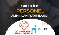 Ulaştırma Bakanlığı Engelli Kamu Personeli Alımı İlanı Yayımlandı!