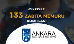 ABB 133 Zabıta Memuru Alımı İlanı 2024