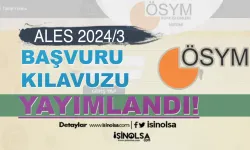 ÖSYM: 2024 ALES/3 Başvuruları Başladı!