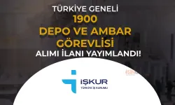 Şirketlere 1900 Depo Sevkiyat Sorumlusu ve Ambar Görevlisi Alımı Yapılıyor