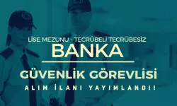 Anadolubank Lise Mezunu Güvenlik Görevlisi Alımı 2024