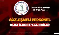 Zonguldak Bülent Ecevit Üniversitesi 14 Sözleşmeli Personel Alımı İptal Edildi