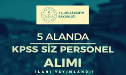 MEB Öğretmenevi 5 Alanda KPSS siz Personel Alımı Yapılacak!