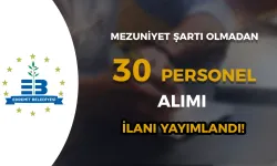 Edremit Belediyesi 30 Personel Alımı İlanı Yayımlandı!