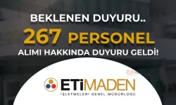 Eti Maden 267 İşçi Personel Alımı Hakkında Duyuru Geldi!