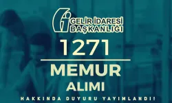 Gelir İdaresi 1271 GUY Alımı Sözlü Sınava Katılacak Adaylar Açıklandı!