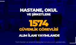 İŞKUR İle KPSS siz 1574 Güvenlik Görevlisi Alımı ( Hastane, Okul ve Şirketler )