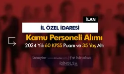 Bilecik İl Özel İdaresi 60 KPSS İle Kamu Personeli Alımı Yapıyor!