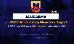 Jandarma 2024 Yılı 9690 Uzman Erbaş Alımı Sonuçları, Sınav Aşamaları Ne Zaman?