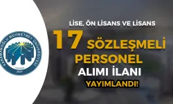 KMÜ 17 Sözleşmeli Personel Alımı İlanı Yayımladı! Lise, Ön Lisans ve Lisans