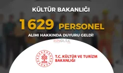 Kültür Bakanlığı 1629 Personel Alımı Yedek Aday Atama Duyurusu Geldi!