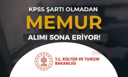 Kültür Bakanlığı YTB  KPSS SİZ Memur Alımı İlanı Başvurusu 2024