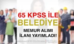 65 KPSS İle Memur Alımı: Belediye Lisans Mezunu İlan Yayımladı ( Savur Belediyesi )