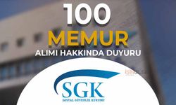 SGK 100 Memur Alımı Hakkında Yedek Aday Duyurusu ( Denetmen Yardımcısı )