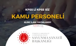 Cumhurbaşkanlığı SSB KPSS li KPSS siz Kamu Personeli Alımı Yapacak!