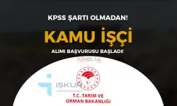 Tarım Bakanlığı 2 Şehir 8 Kamu İşçi Alımı İlanı Yayımladı!