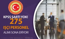 Meclise ( TBMM ) 275 İşçi Personel Alımı Başvuru! KPSS YOK