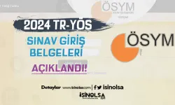 2024-TR-YÖS/2 Sınava Giriş Belgeleri Erişime Açıldı