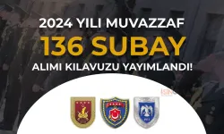 TSK 2024 Yılı 136 Muvazzaf Subay Alımı Kılavuzu Yayımladı! KKK,DKK, HKK