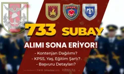 TSK 2024 Yılı 733 Muvazzaf Subay Alımı Sona Eriyor - HKK, DKK, KKK