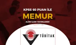 TÜBİTAK BİLGEM İŞKUR Üzerinden Büro Memuru Alımı Yapıyor! 60 KPSS