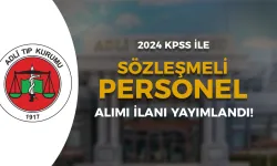 Adli Tıp Kurumu KPSS İle 16 Sözleşmeli Personel Alımı Yapılacak!