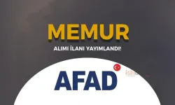 AFAD  sözleşmeli personel alımı başvuru tarihi ve kontenjan dağılımı