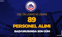 AFSÜ 89 Sözleşmeli Personel Alımı İlanı 2024