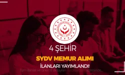 Aile Bakanlığı 4 Şehir SYDV Memur Alımı ( Sosyal Yardım, Büro Görevlisi )