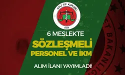 Adalet Bakanlığı ATK Sözleşmeli Personel Alımı Yapacak ( İKM ve 6 Meslek )