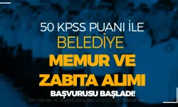 Belediye 2024 50 KPSS İle Zabıta ve Düz Memur Alımı Başladı! ( Hacıabdullah Belediyesi )