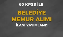 Narman Belediyesi 60 KPSS ile Memur Alımı Yapıyor