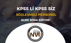 İçişleri Bakanlığı NVİ 11 Sözleşmeli Personel Alımı Sona Eriyor