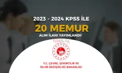 Çevre Bakanlığı KPSS İle 20 Memur Alımı İlanı ( Uzman Yardımcısı )