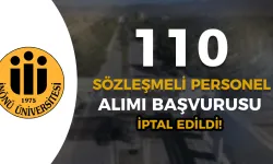 İnönü Üniversitesi 110 Personel Alımında İptal Kararı Yayımlandı!