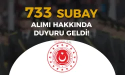 TSK HKK, DKK, KKK 733 Subay Alımı Sonuçları Hakkında Duyuru Geldi