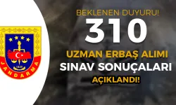 Jandarma Lojistik ve Bando Sınıfı 310 Uzman Erbaş Alımı Sınav Başvuru Sonuçları Açıklandı!