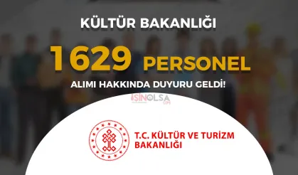 Kültür Bakanlığı 1629 Arkeolog, Mühendis ve Teknisyen Allımı Yedek Adayları Açıkladı