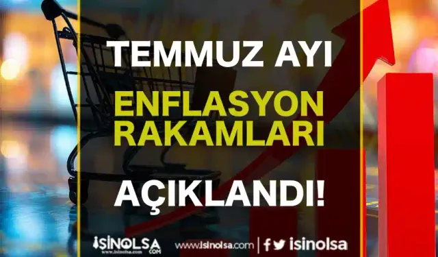 Temmuz Ayı Enflasyon Rakamları Açıklandı