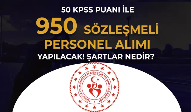 GSB 2024 Yılı 50 KPSS İle 950 Sözleşmeli Personel ( Antrenör ) Alımı Yapacak!